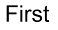 Логотип фирмы First